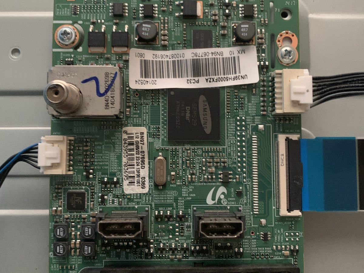 Samsung TV main board replacement
